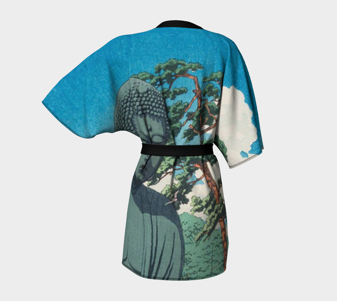 The Great Buddha at Kamakura - Kimono Robe