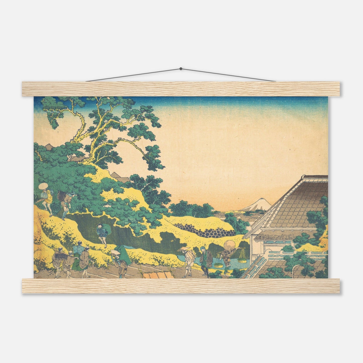 Sundai, Edo by Katsushika Hokusai - Museum Quality Matte Paper Poster with Hanger