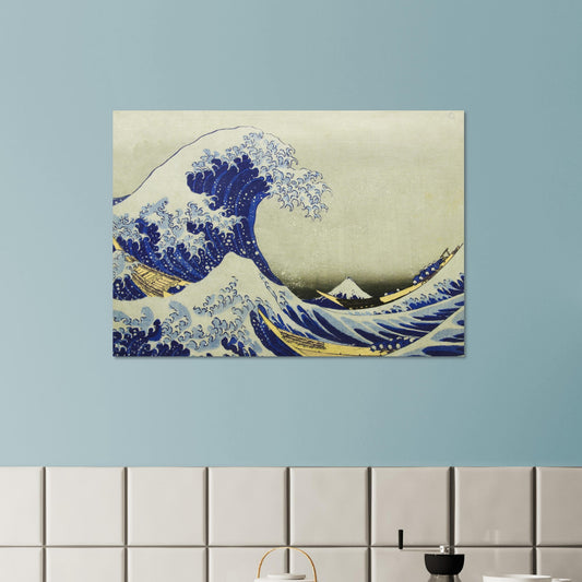 The great wave off Kanagawa by Katsushika Hokusai - Premium Matte Paper Poster