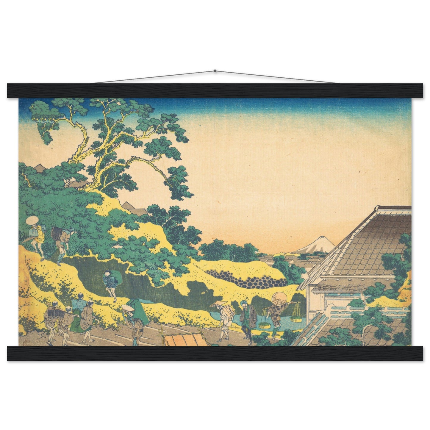 Sundai, Edo by Katsushika Hokusai - Museum Quality Matte Paper Poster with Hanger