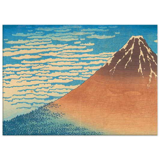 Fine Wind, Clear Morning by Katsushika Hokusai - Canvas