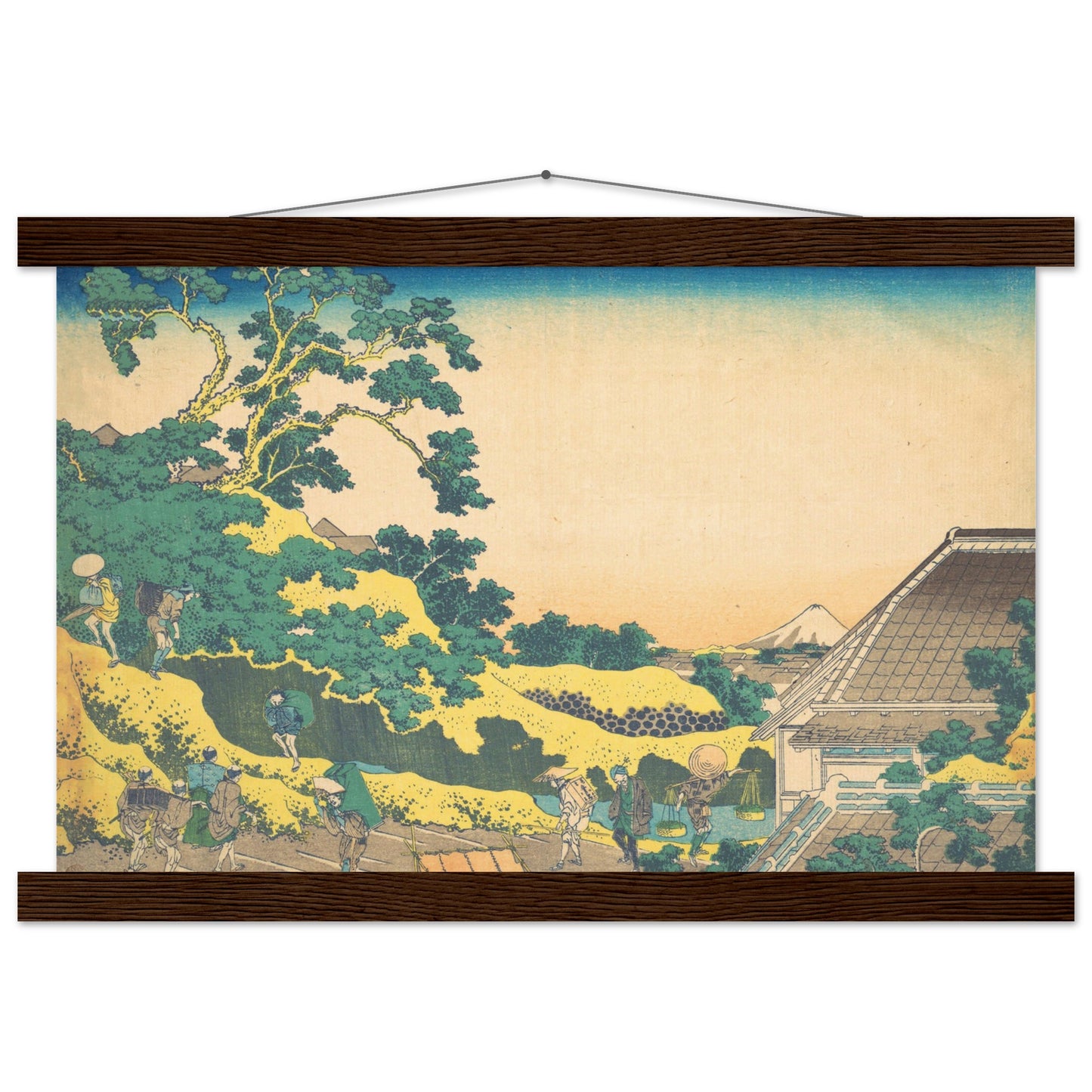 Sundai, Edo by Katsushika Hokusai - Museum Quality Matte Paper Poster with Hanger