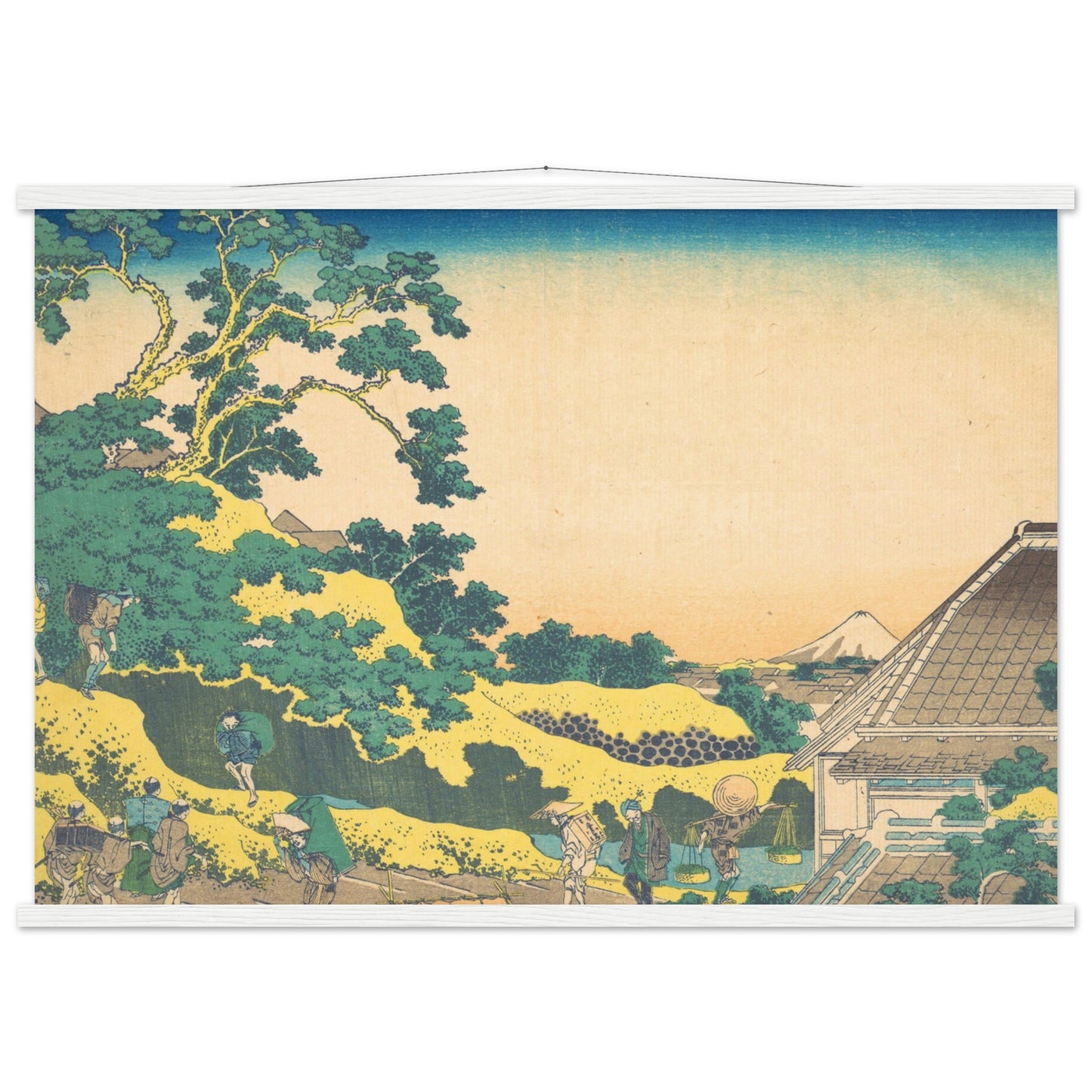 Sundai, Edo by Katsushika Hokusai - Museum Quality Matte Paper Poster with Hanger