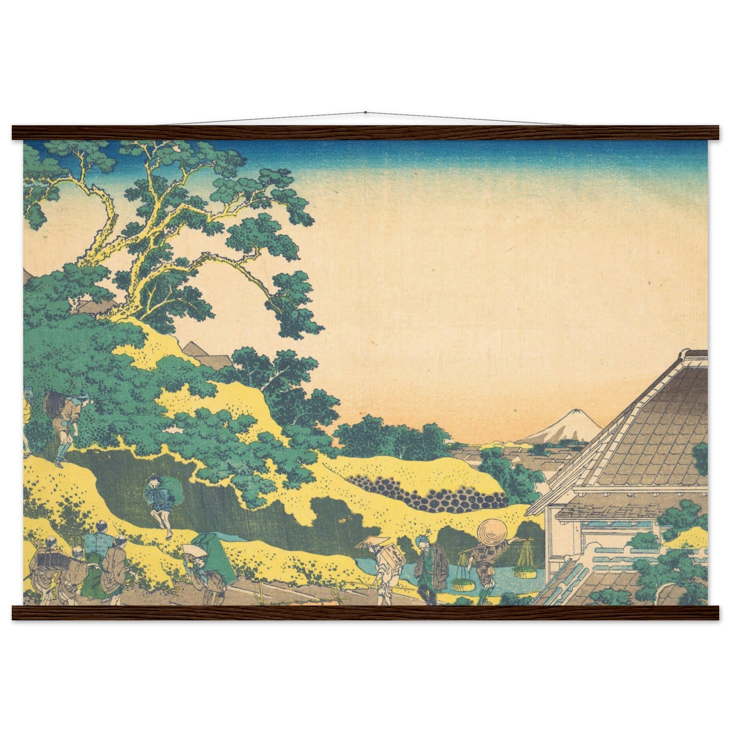 Sundai, Edo by Katsushika Hokusai - Museum Quality Matte Paper Poster with Hanger