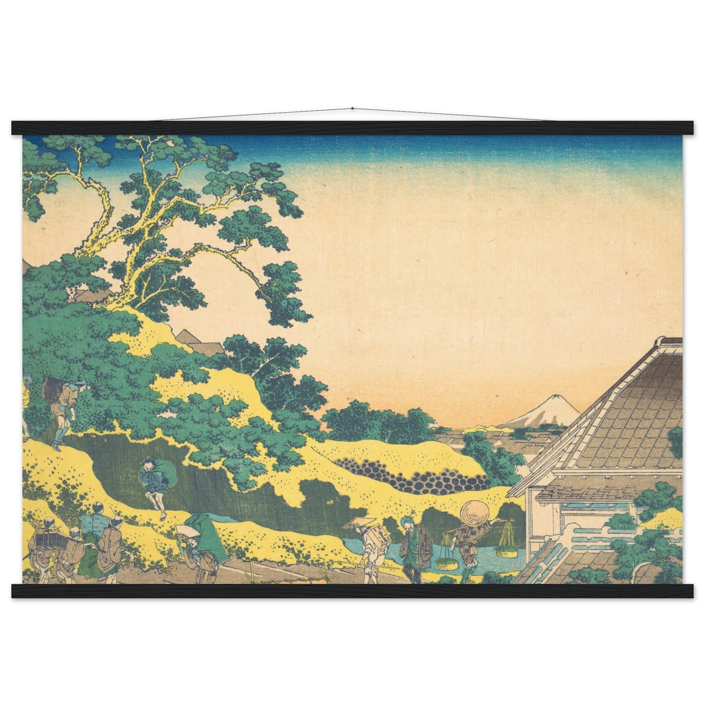 Sundai, Edo by Katsushika Hokusai - Museum Quality Matte Paper Poster with Hanger