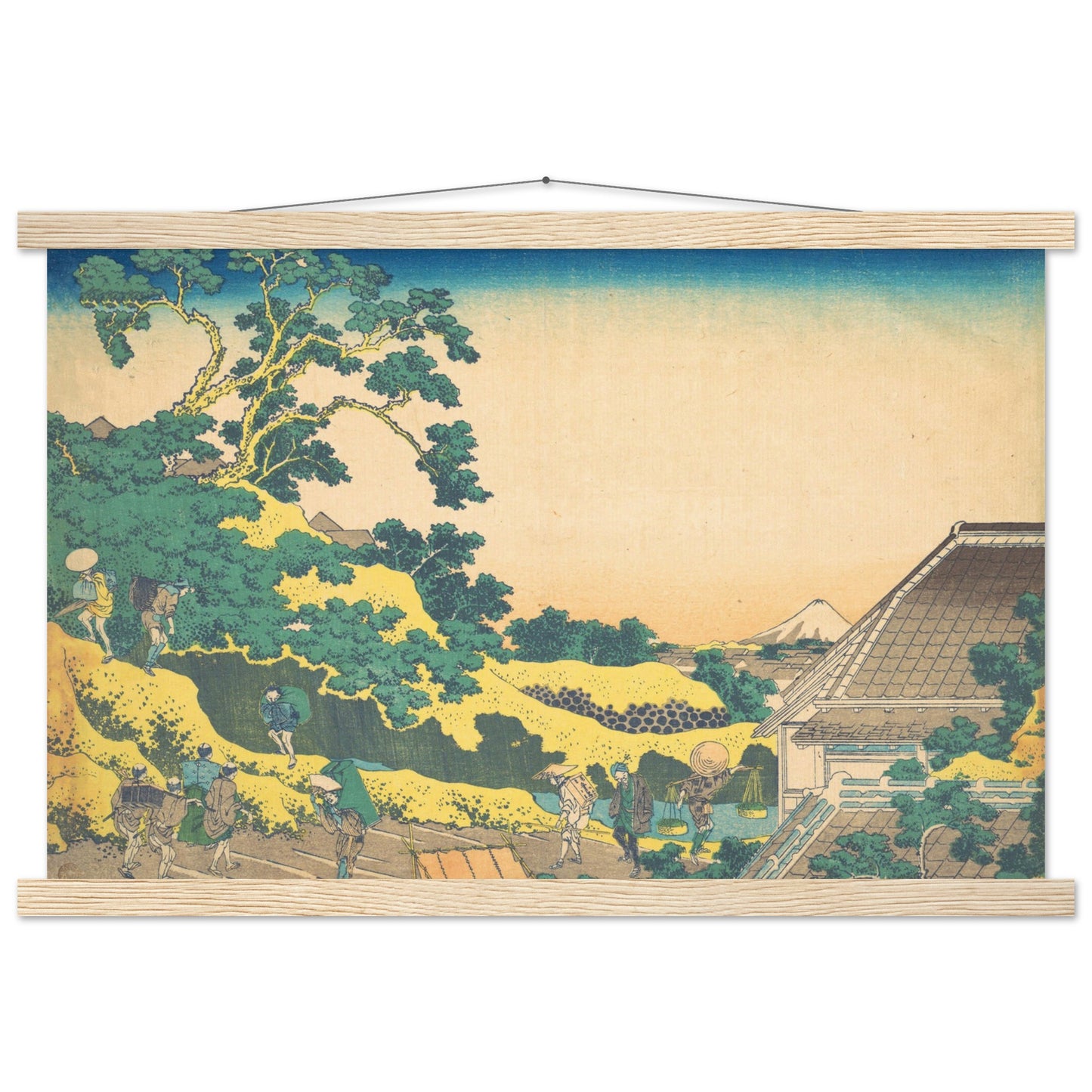 Sundai, Edo by Katsushika Hokusai - Museum Quality Matte Paper Poster with Hanger