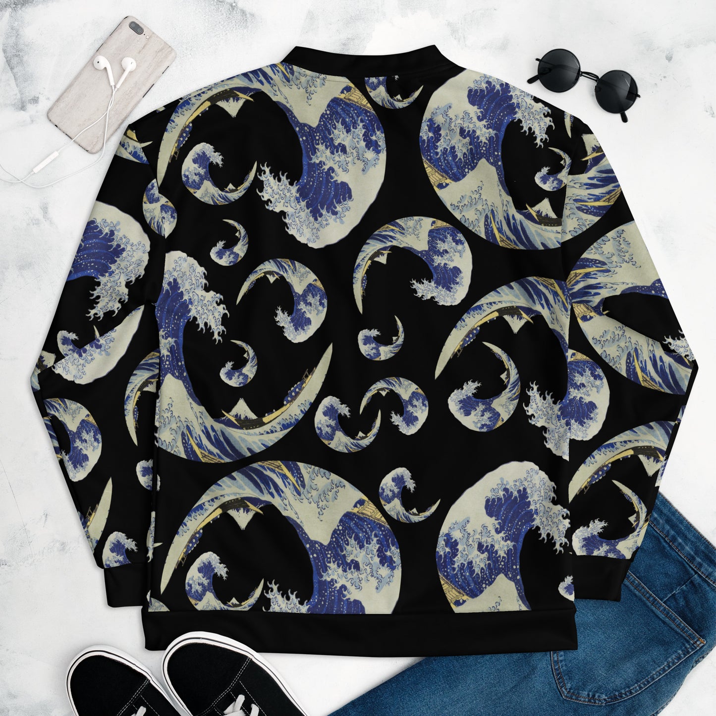 The Great Wave Off Kanagawa – Unisex Bomber Jacket