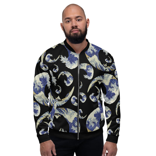 The Great Wave Off Kanagawa – Unisex Bomber Jacket