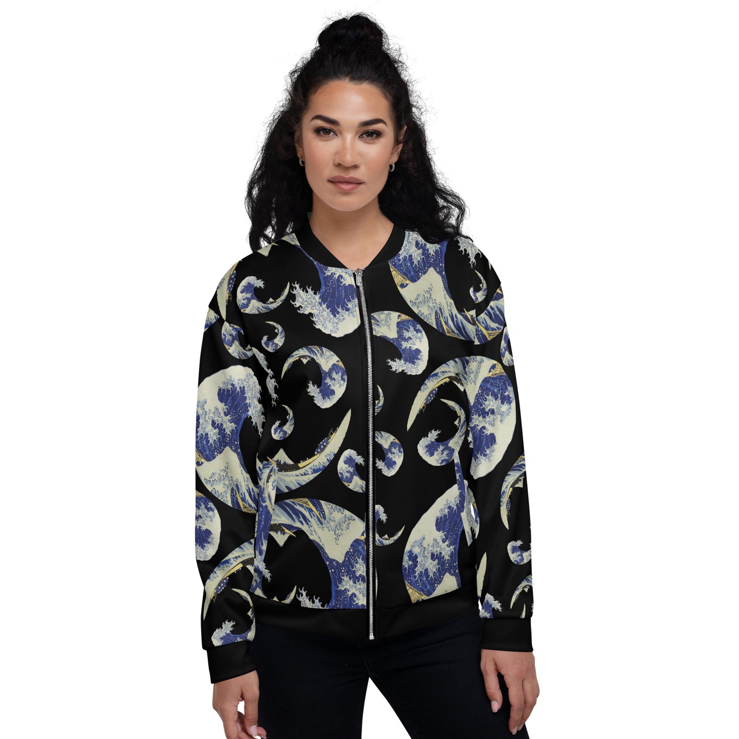 The Great Wave Off Kanagawa – Unisex Bomber Jacket