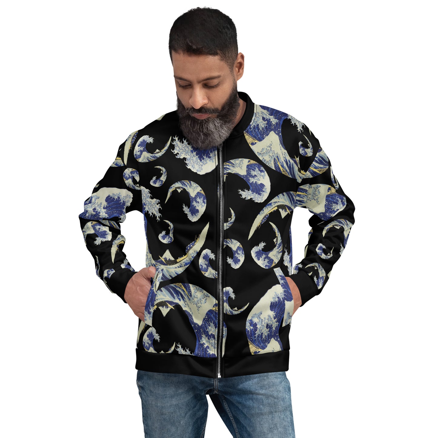 The Great Wave Off Kanagawa – Unisex Bomber Jacket