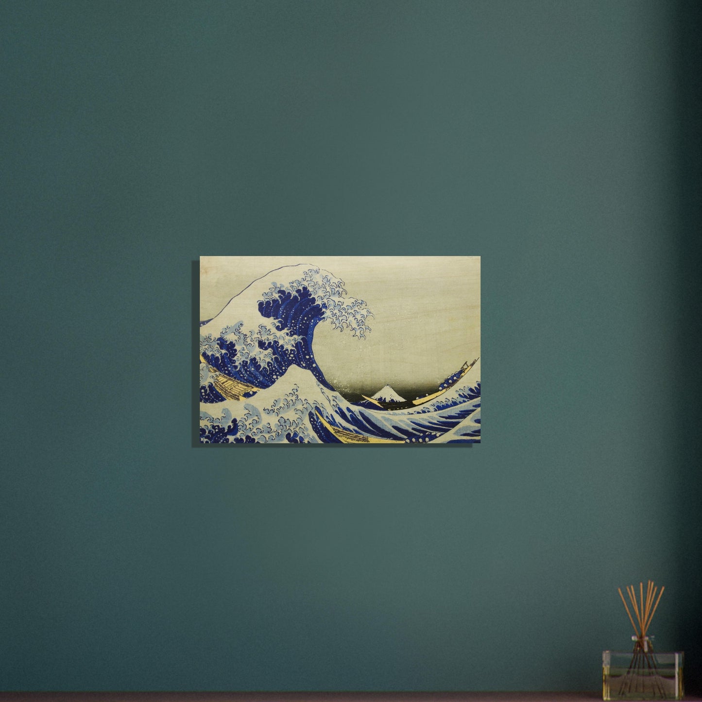 The great wave off Kanagawa by Katsushika Hokusai - Wood Print