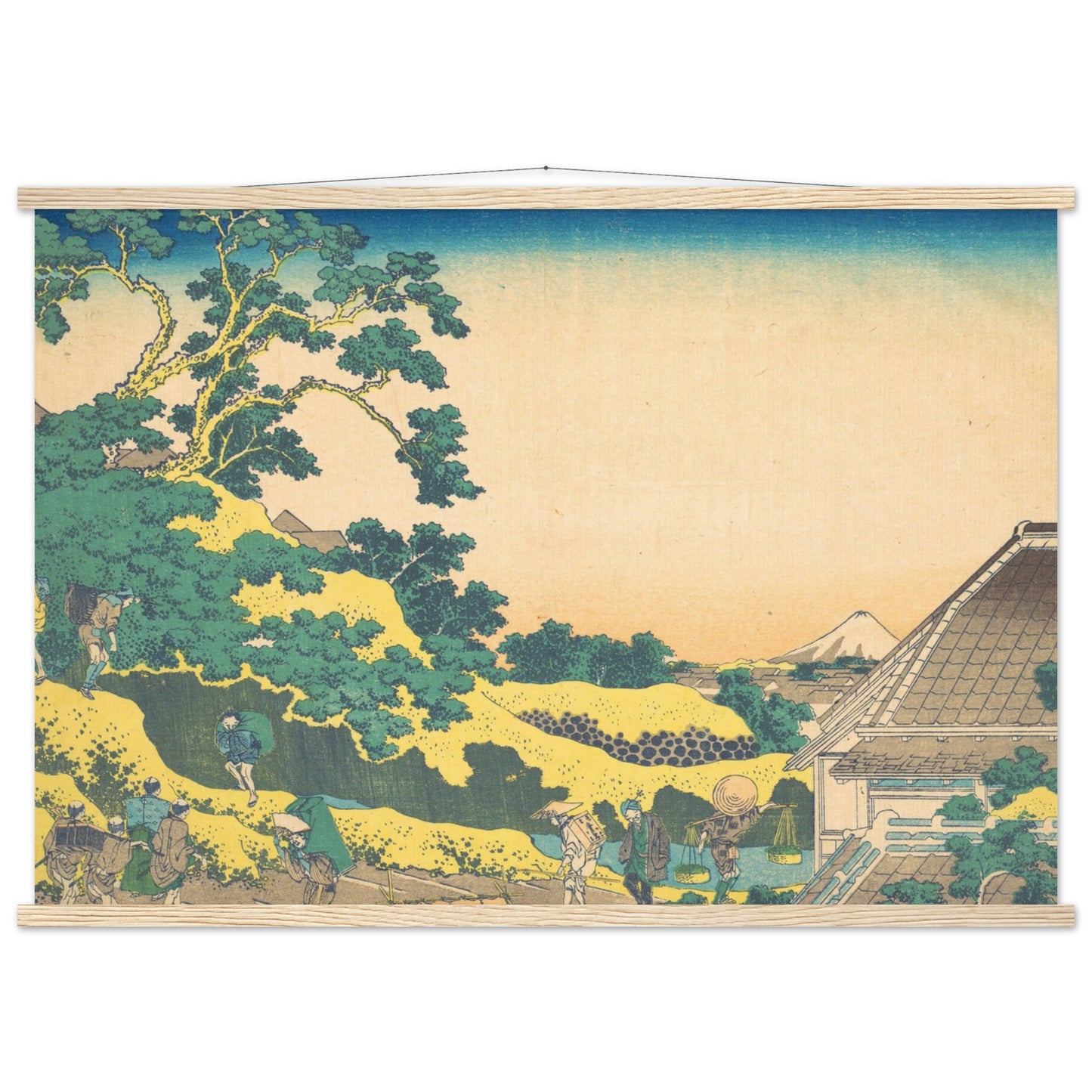 Sundai, Edo by Katsushika Hokusai - Museum Quality Matte Paper Poster with Hanger